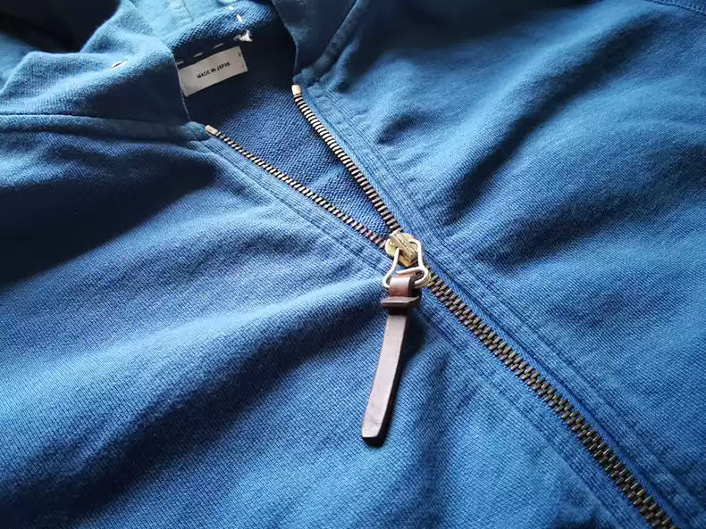 visvim indigo hoodie