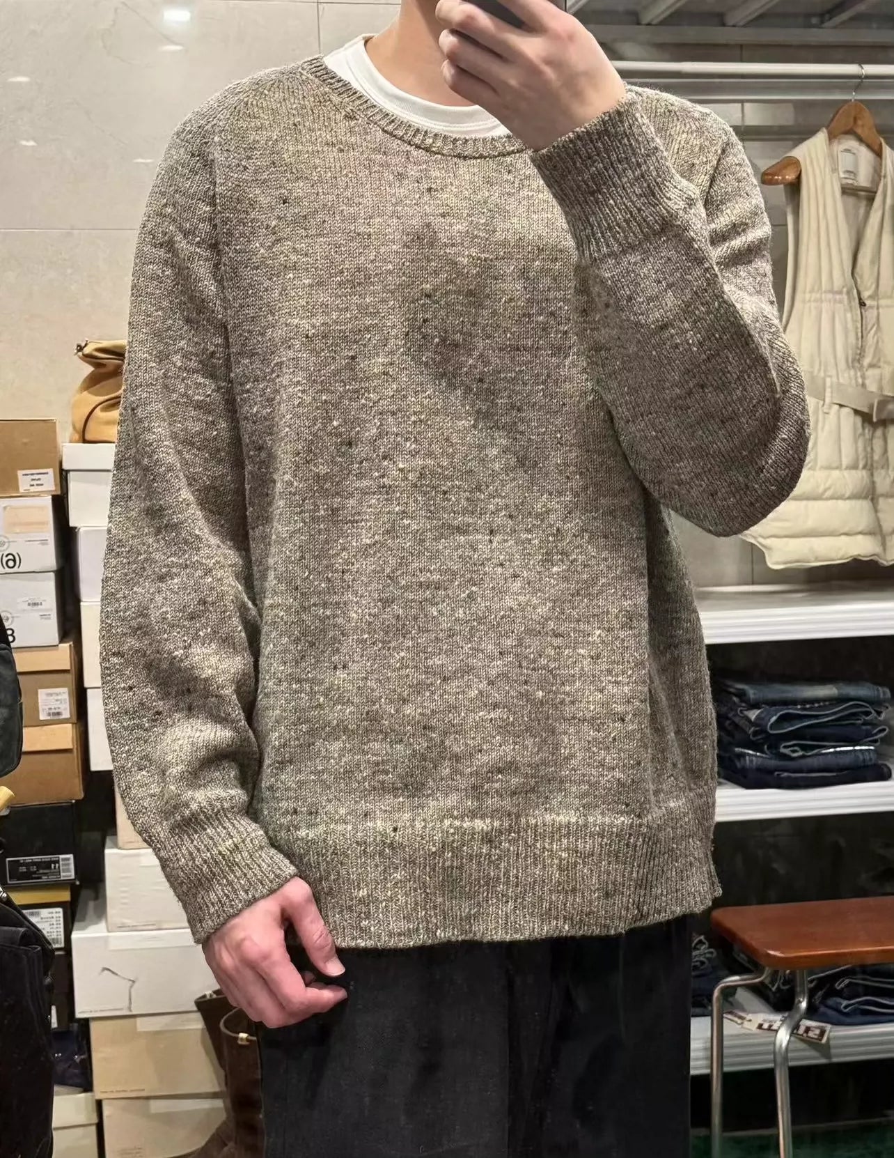 Visvim College Knit L/S N.D.