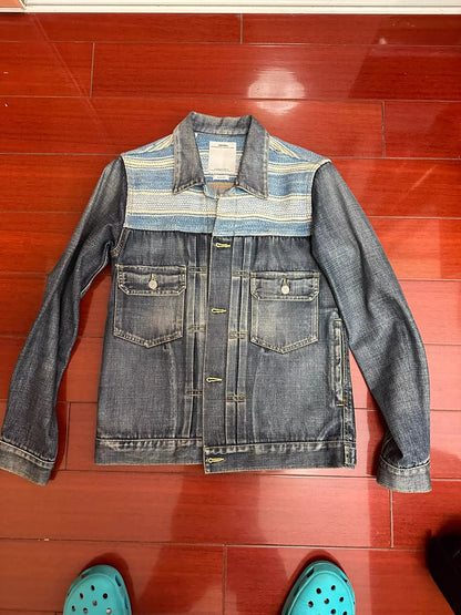 visvim101 denim shirt