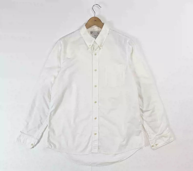 VISVIM ALBACORE L/S (GIZA OX) drip shirt