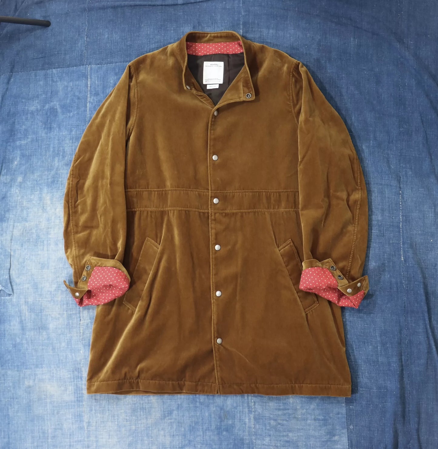 VISVIM BLACKBIRD COAT (VELVET)