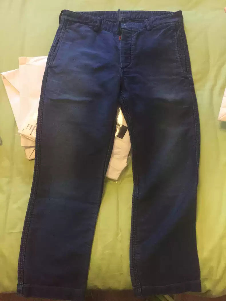 14ss visvim hw pastoral cropped pants