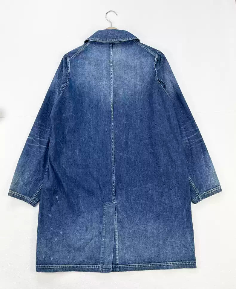 VISVIM GREASE MONKEY COAT DRY