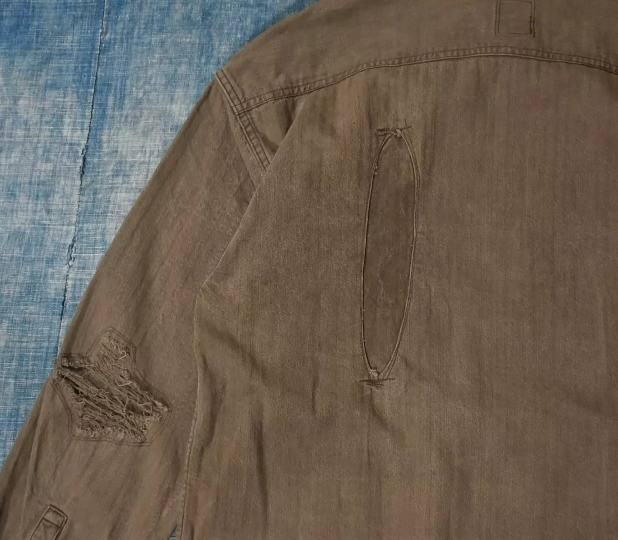 Visvim ICT 20ss Lumber Shirt Crash N.D. Mud