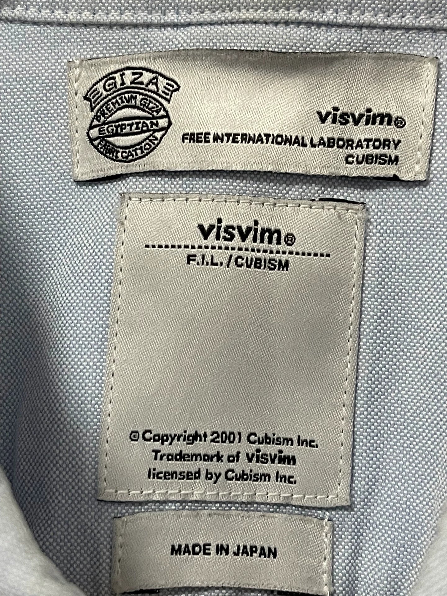 visvim Classic Water drop shirt