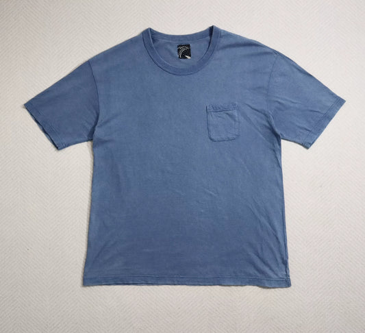 Visvim 21ss ICT Jumbo Tee Dmgd Indigo