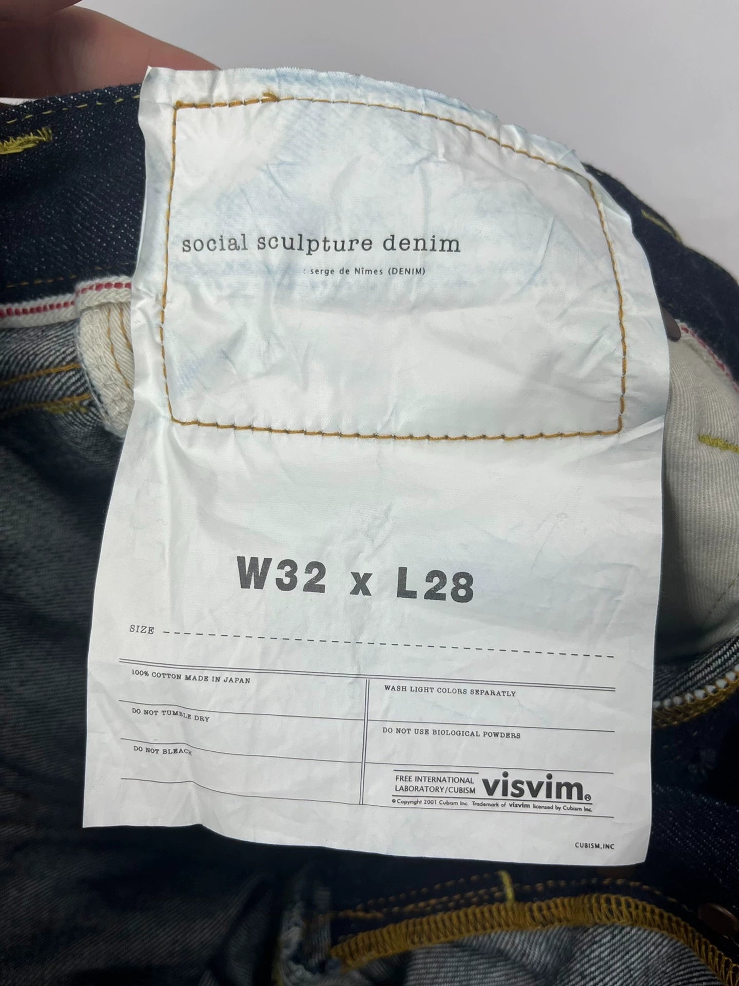 visvim 10r primary color earthen jeans