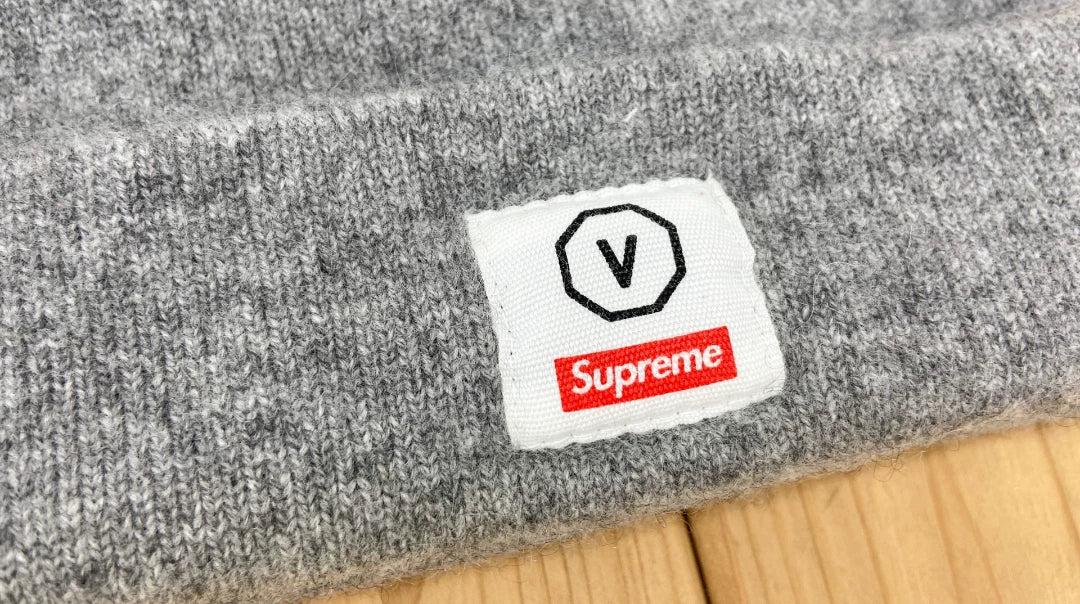 Visvim X Supreme BEANIE all cashmere cold hats