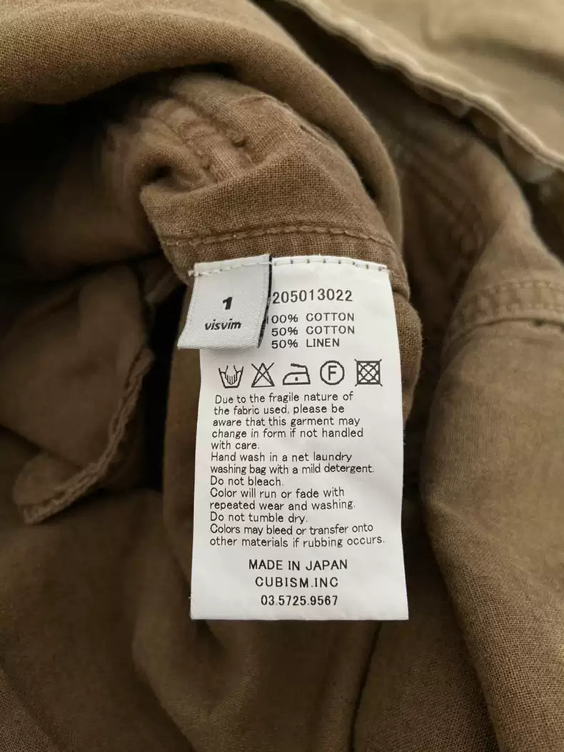 VISVIM TOWNSEND COAT PRIME (DMGD CHINO?