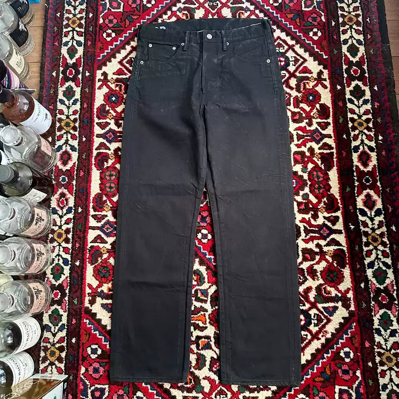 visvim 23aw cmyk black jeans