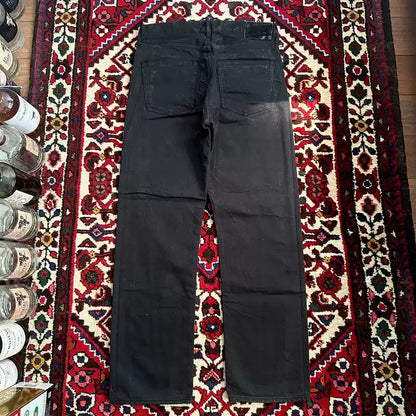 visvim 23aw cmyk black jeans