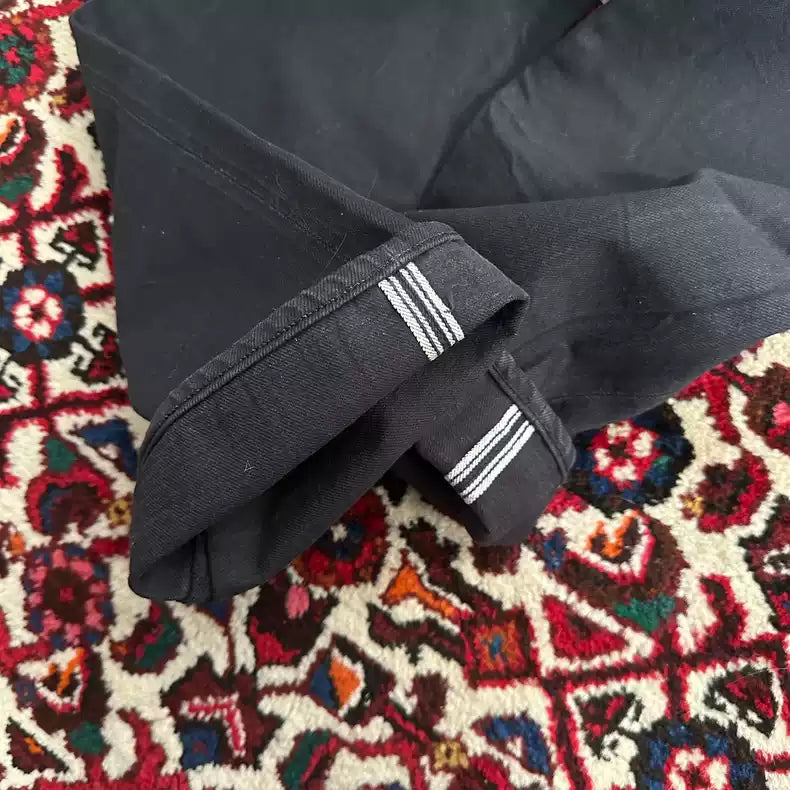 visvim 23aw cmyk black jeans