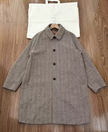 VISVIM REMI COAT HB TWEED 22AW Kibata