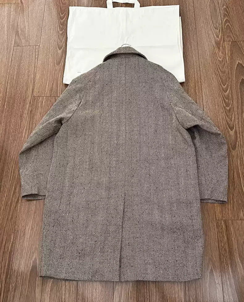 VISVIM REMI COAT HB TWEED 22AW Kibata