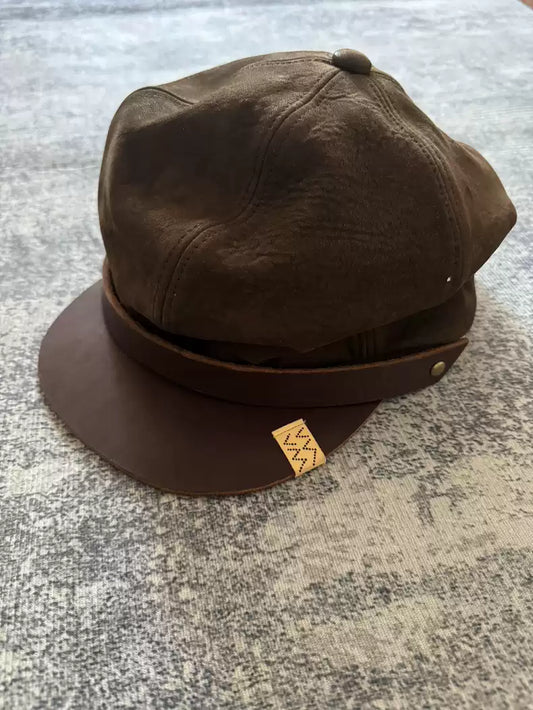 VISVIM 23SS BIKER HAT (FR VEG.LB)