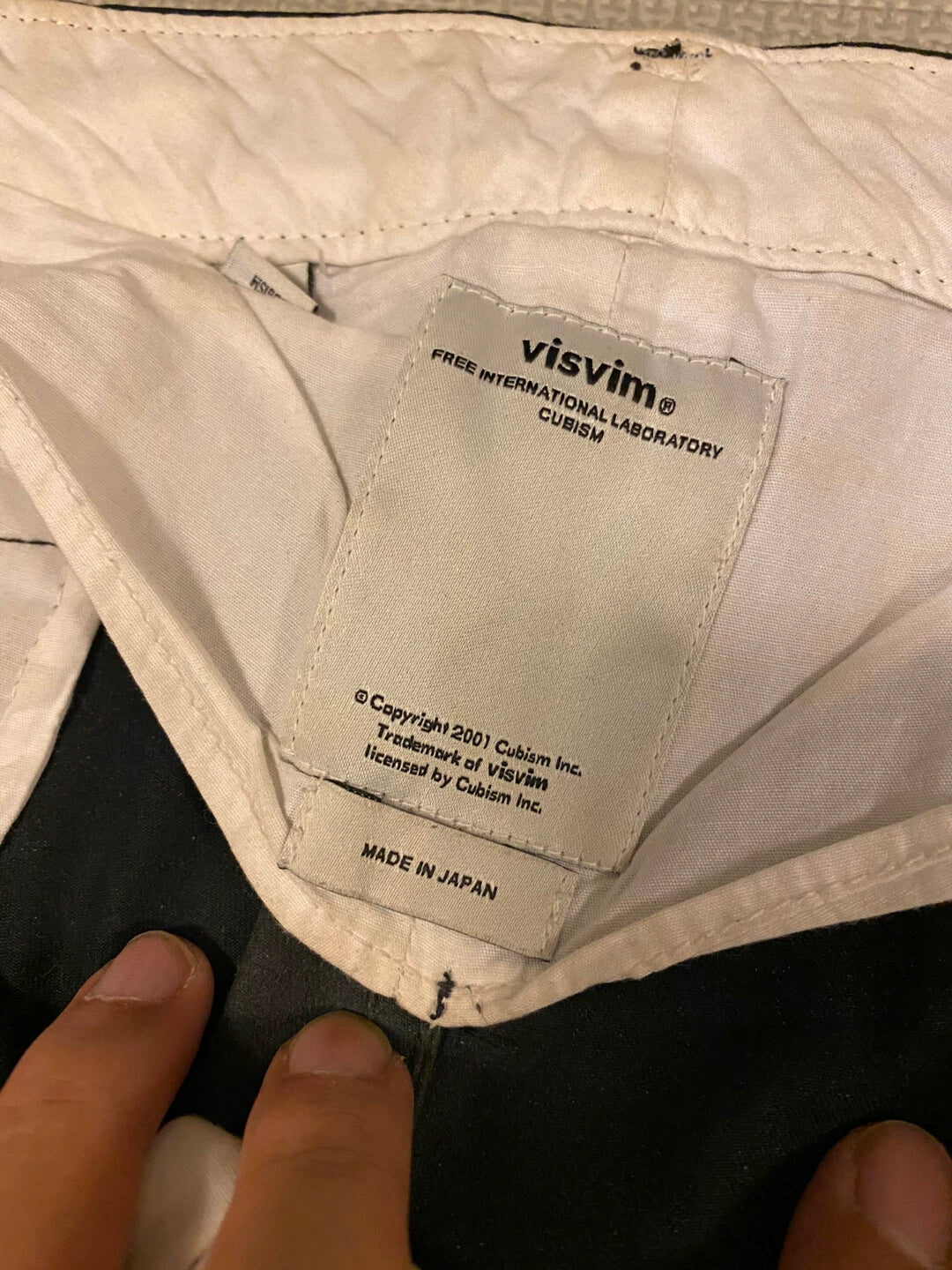 VISVIM cropped pants