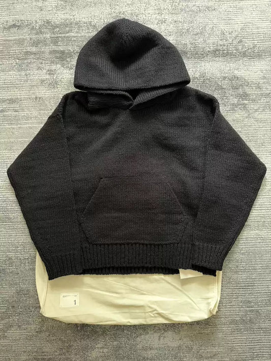 VISVIM 23AW AMPLUS SB KNIT HOODIE P.O