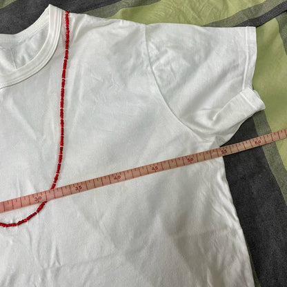 visvim BEADS TEE CREW S/S Necklace tee