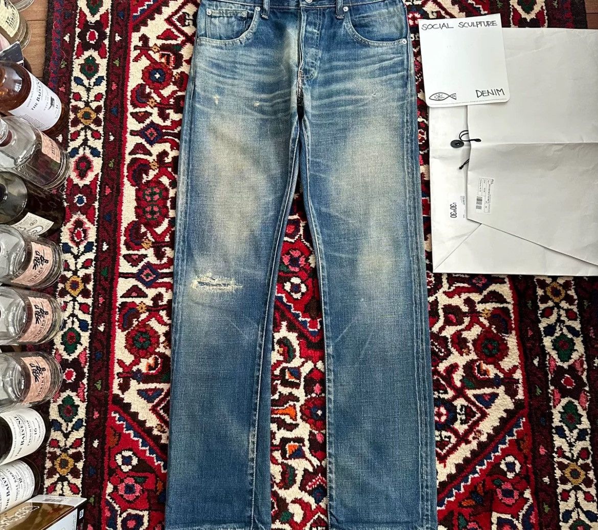 visvim 13aw 01.2D10 jeans - DMC