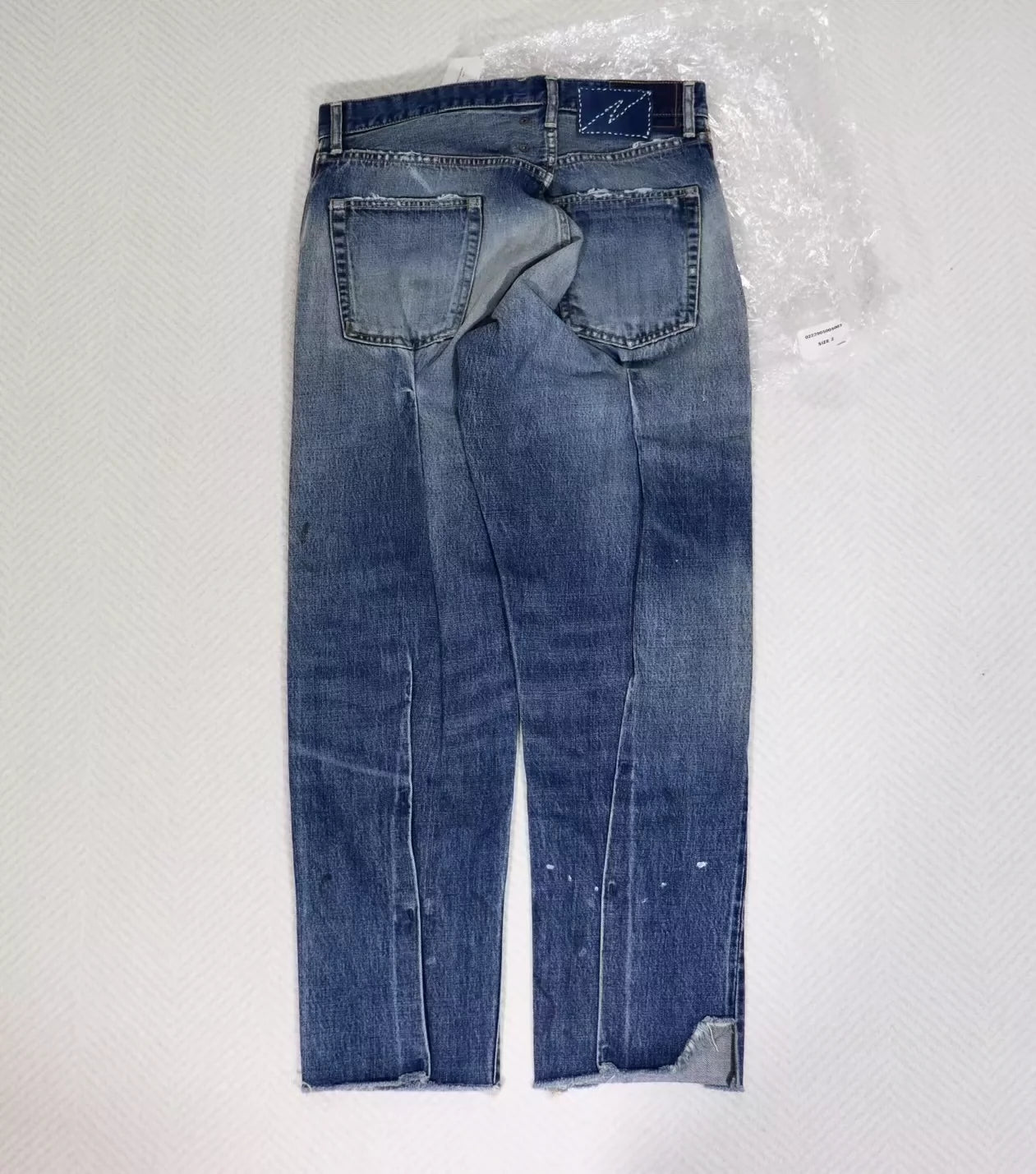 Visvim 22aw ICT Journeyman Pants Tacked Crash