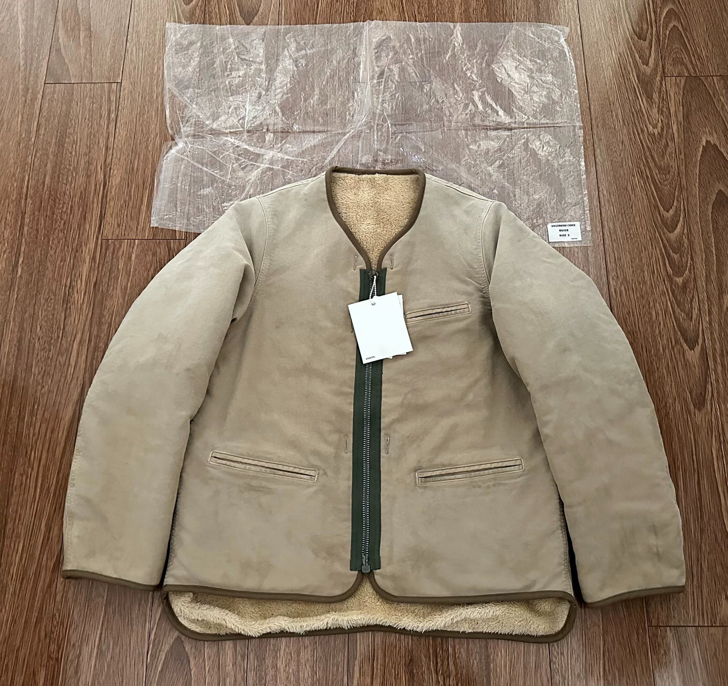 VISVIM 22AW C/D LINER JKT IRIS CONTRARY DEPT