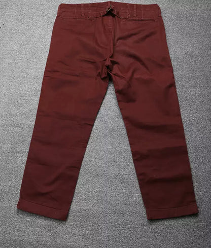 visvim high-water chino slacks