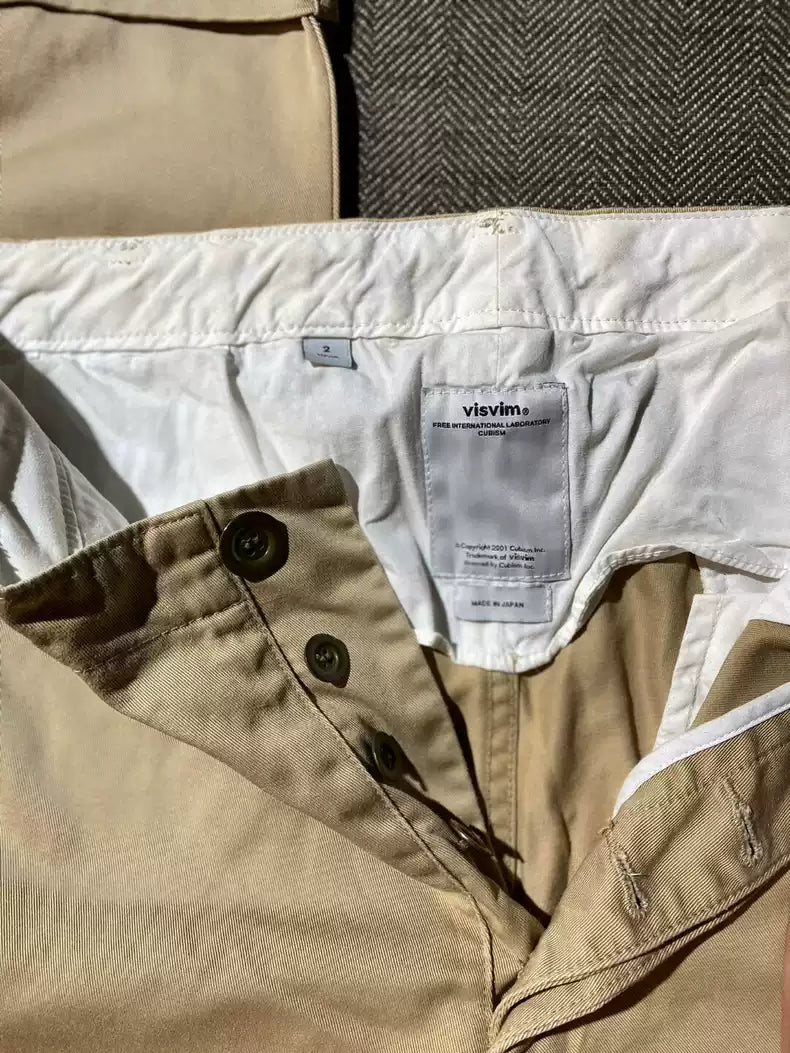 visvim cropped pants