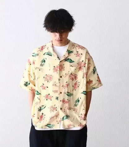 VISVIM WALLIS SS SUNNYBIRD short-sleeved shirt. Visvim Wallis ss Sunnybird