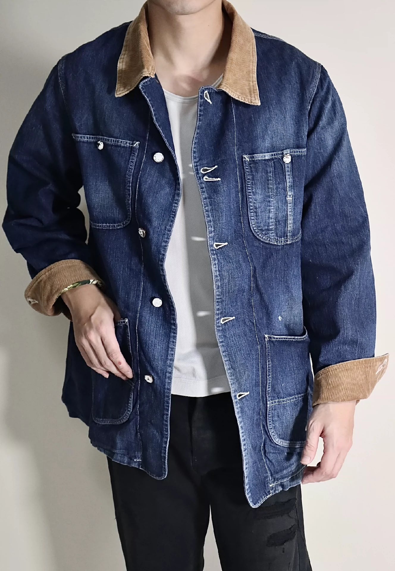 Visvim 20ss Spot Coverall Dry Denim