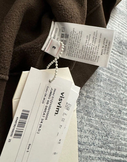 VISVIM 23SS JUMBO SB SWEATER - DMC