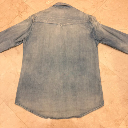 visvim Western washed denim shirt