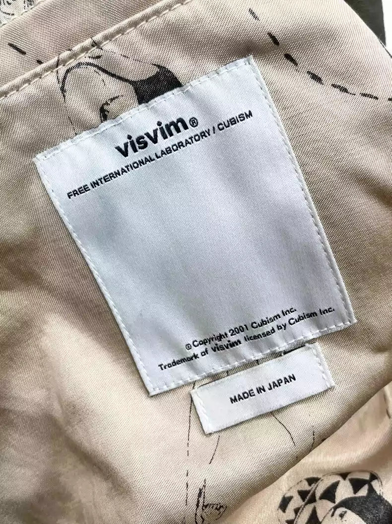 VISVIM SHIPMAN COAT DMGD CHINO