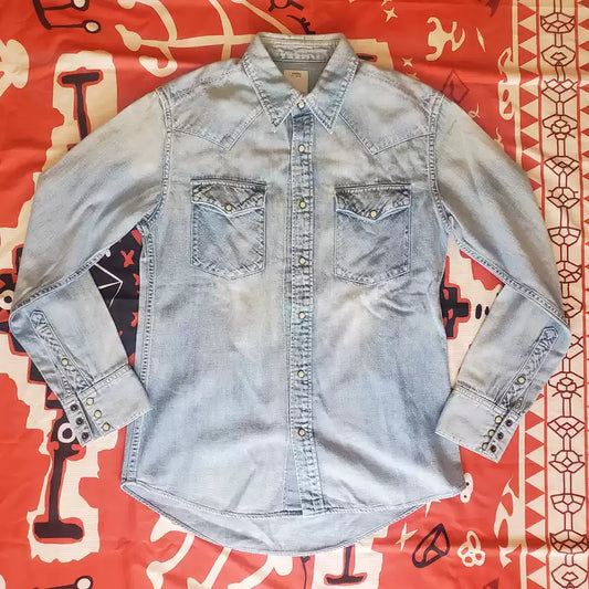 visvim denim shirt