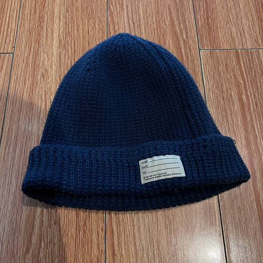 visvim FIL Dark blue woolen hat