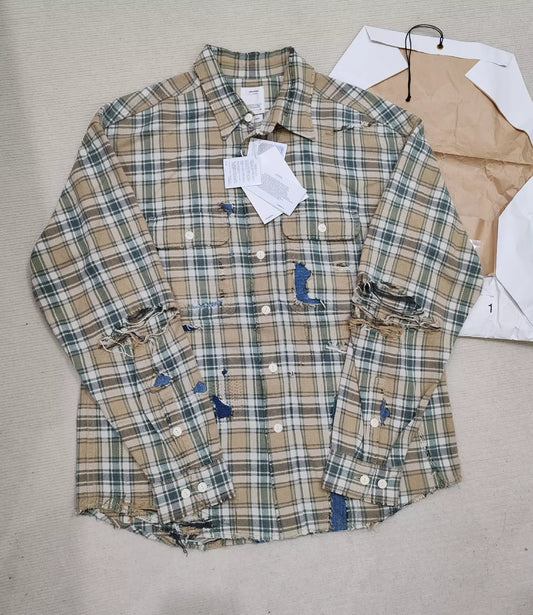 VISVIM 20SS LUMBER SHIRT CRASH