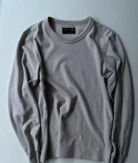 visvim contrary dept CD American branch wool long sleeve T-shirt