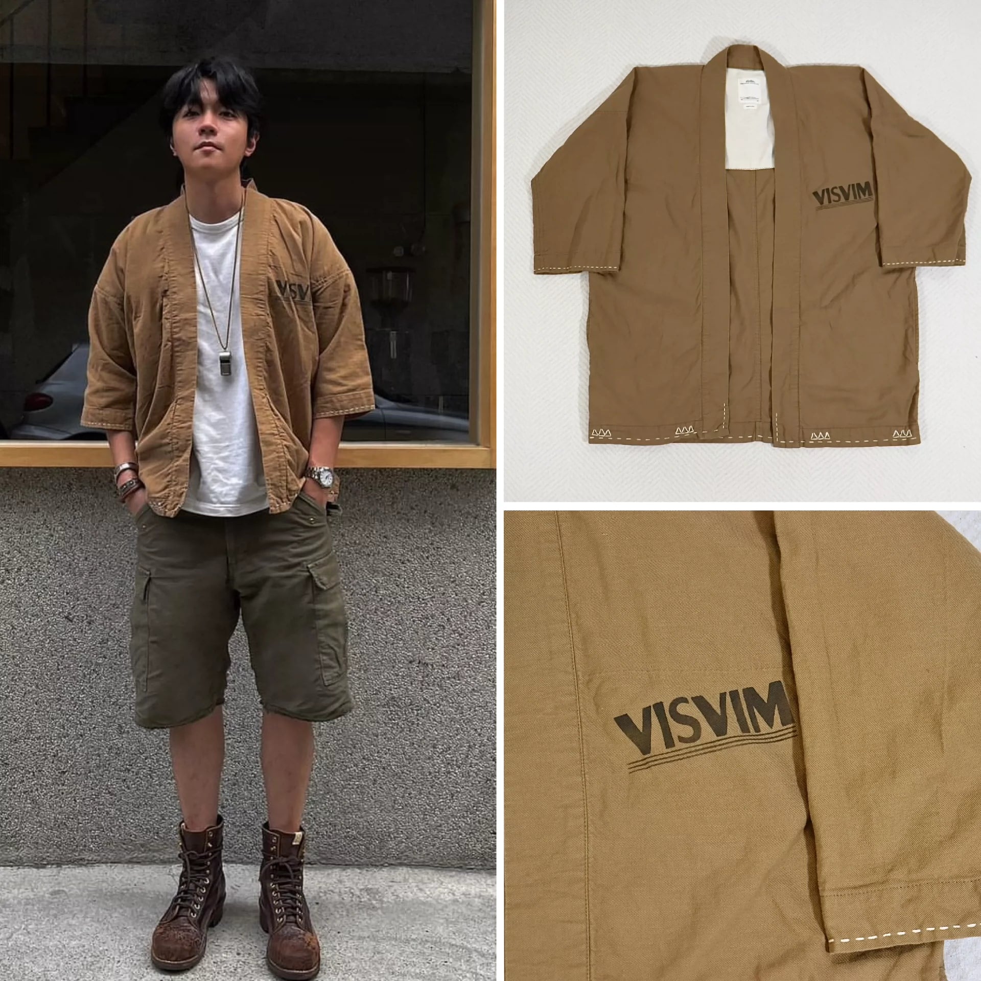 Visvim 20ss Sanjuro Kimono