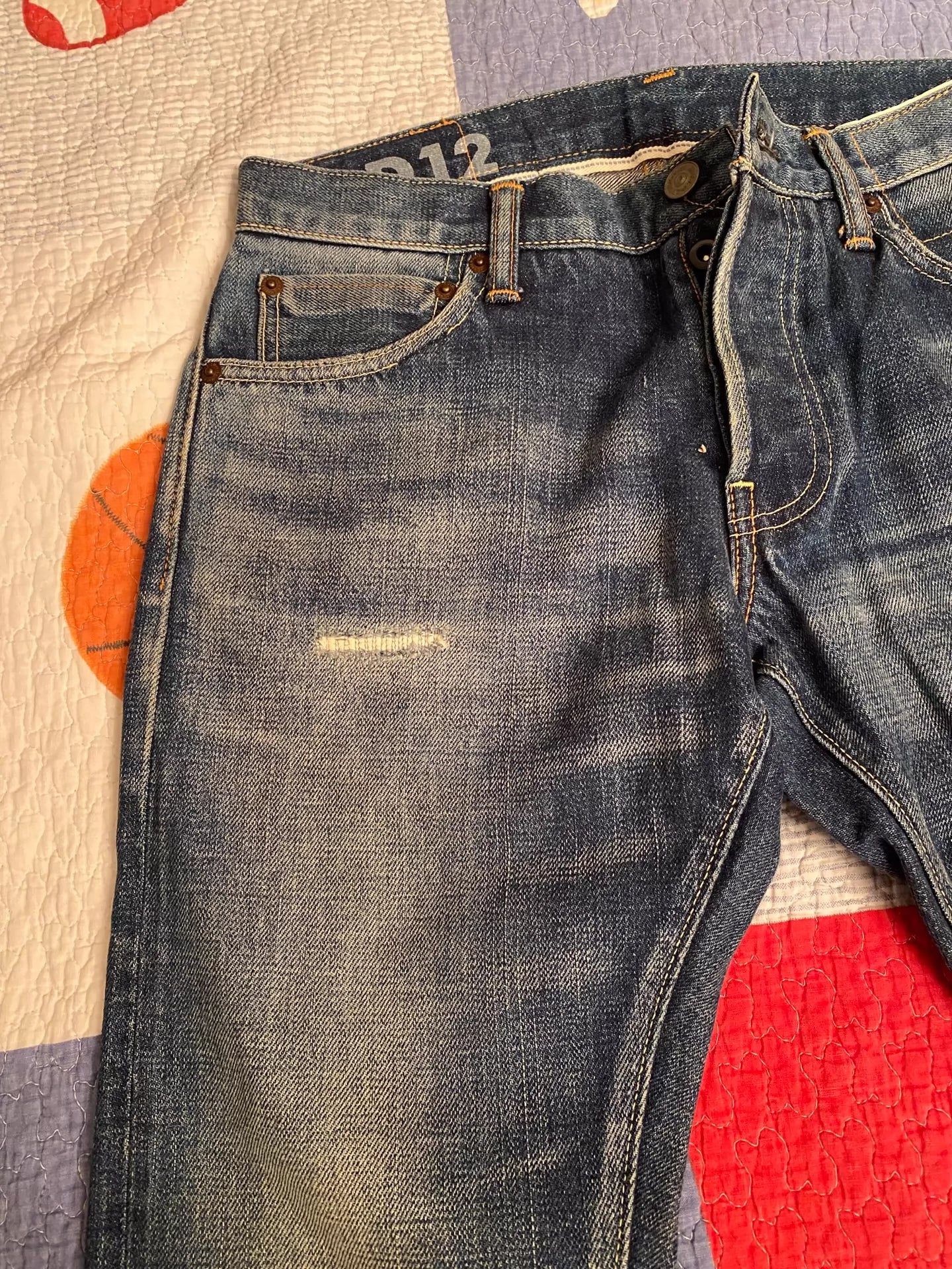 visvim 16aw 10d12 w30L28 denim jeans