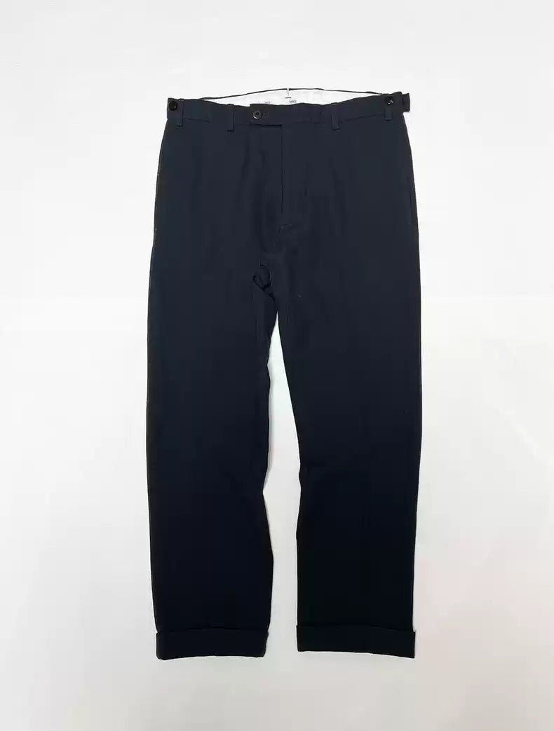 VISVIM HIGH-WATER wool cropped casual pants