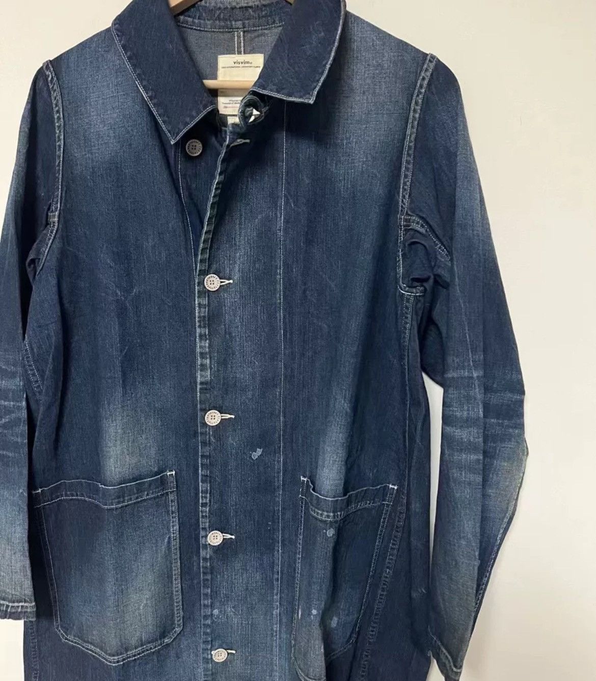 visvim 19SS GREASE MONKEY COAT - DMC