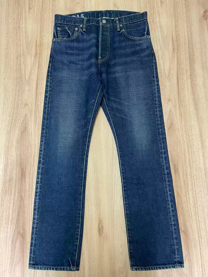 VISVIM D15 washed jeans