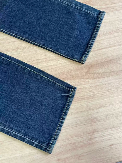 VISVIM D15 washed jeans