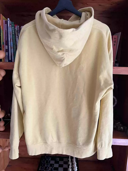 visvim 2019ss plant-dyed ginger hoodie