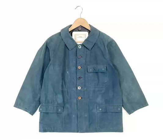 VISVIM BUCKY mud blue GORE-TEX 2.5L work jacket