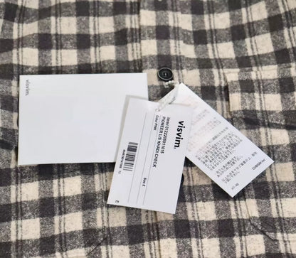 Visvim 22aw Pioneer Khadi Check