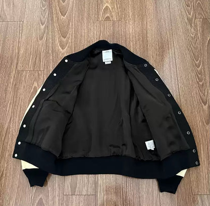 VISVIM VARSITY SB JKT (WOOL)