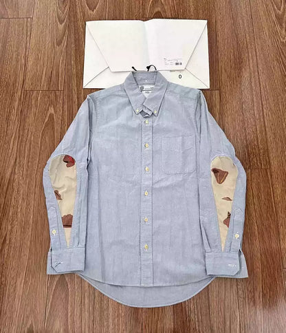 VISVIM ALBACORE SHELLS GIZA OX drip sleeve shirt