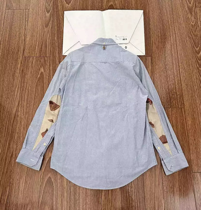 VISVIM ALBACORE SHELLS GIZA OX drip sleeve shirt