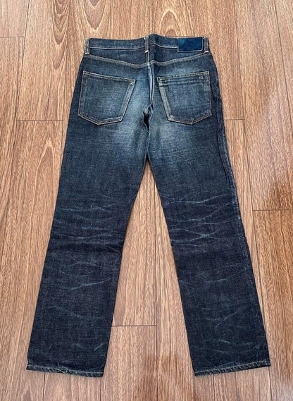 VISVIM SOCIAL SCULPTURE NON WASHED NW JEANS - DMC