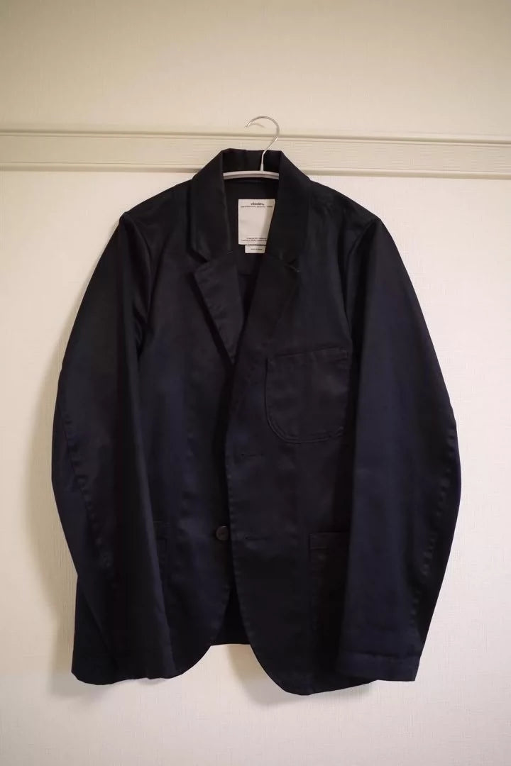 visvim ACADEMIA BLAZER JACKET NAVY